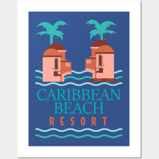 Caribbean Beach Resort II Posters and Art